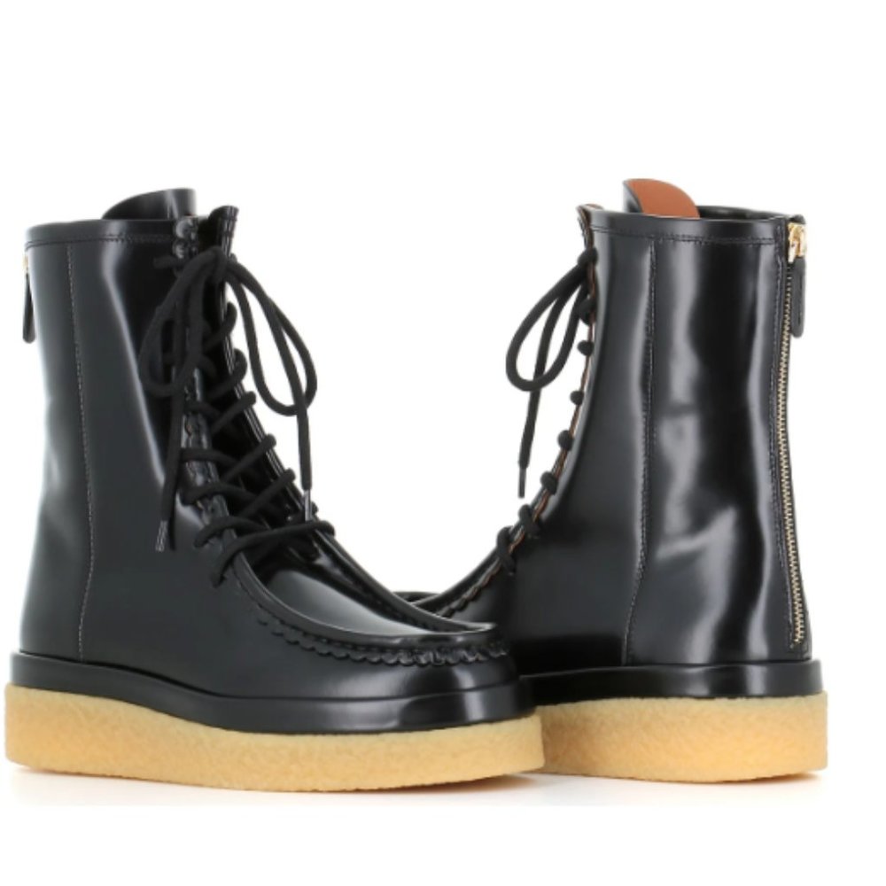 Chloé Jamie Medi Lace-up Boot - Picture 4 of 15